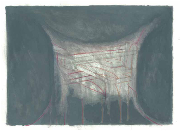 Study for Red Stile